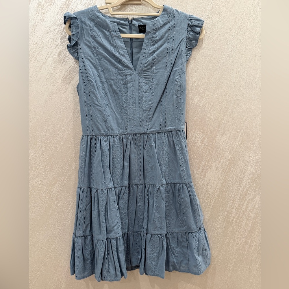 Laundry By Shelli Segal Light Blue Dress